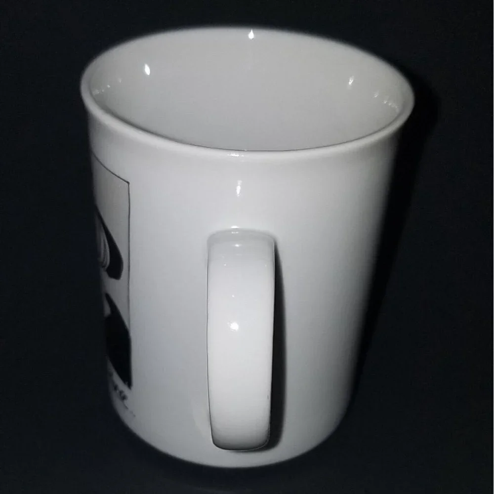 VTG It's A Jungle Out There Mug Emerson Quillin Enesco Korea 1983 Black White